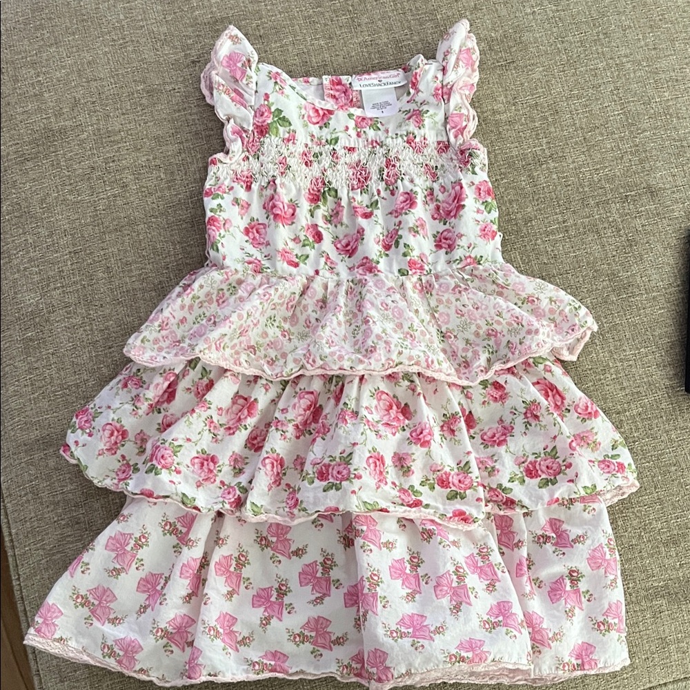 America Girl x LOVESHACKFANCY Floral Ruffle Dress